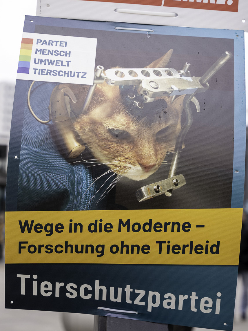 Themenplakat Wege in die Moderne - Forschung ohne Tierleid