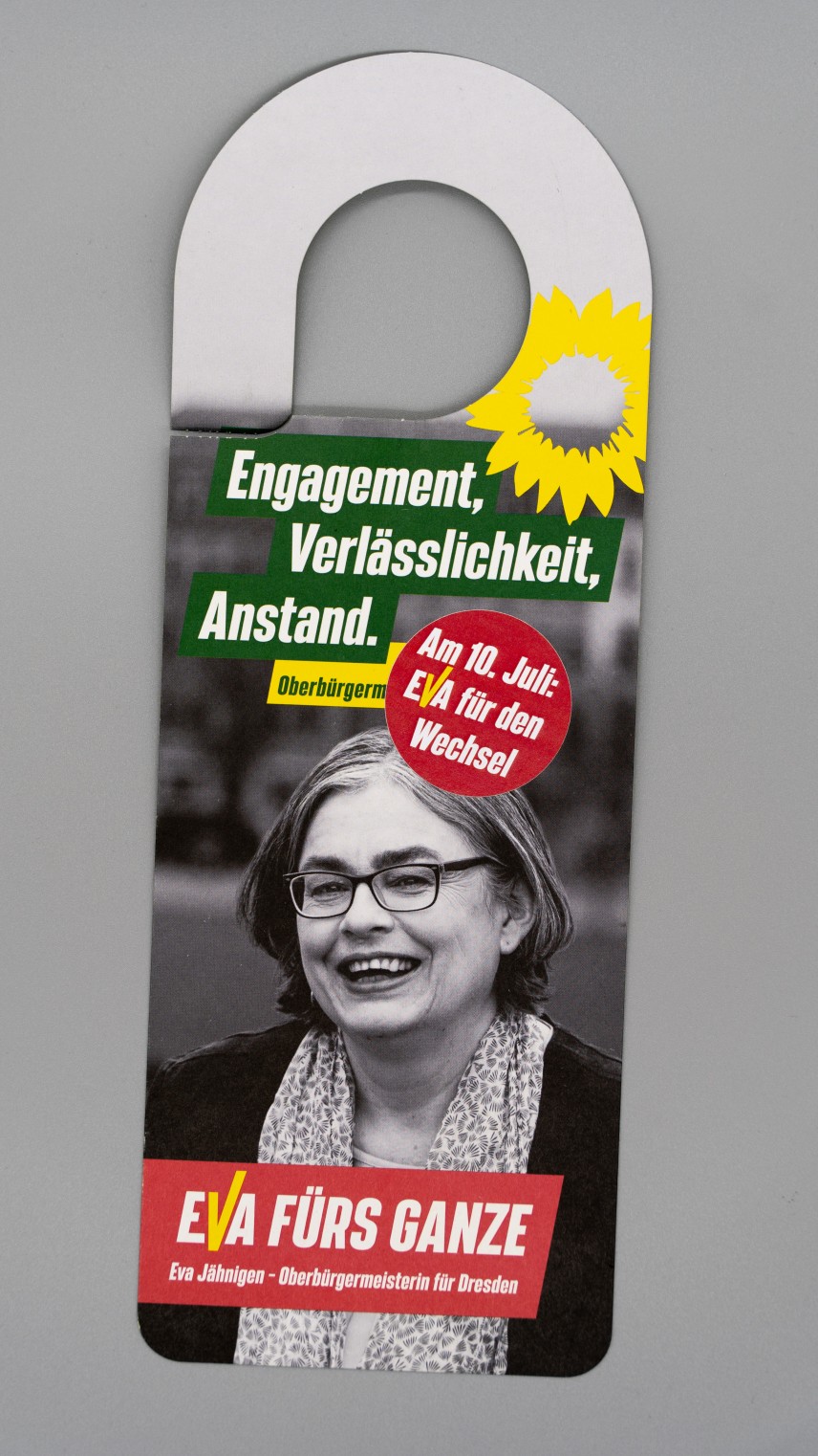 Türanhänger Engagement, Verlässlichkeit, Anstand.