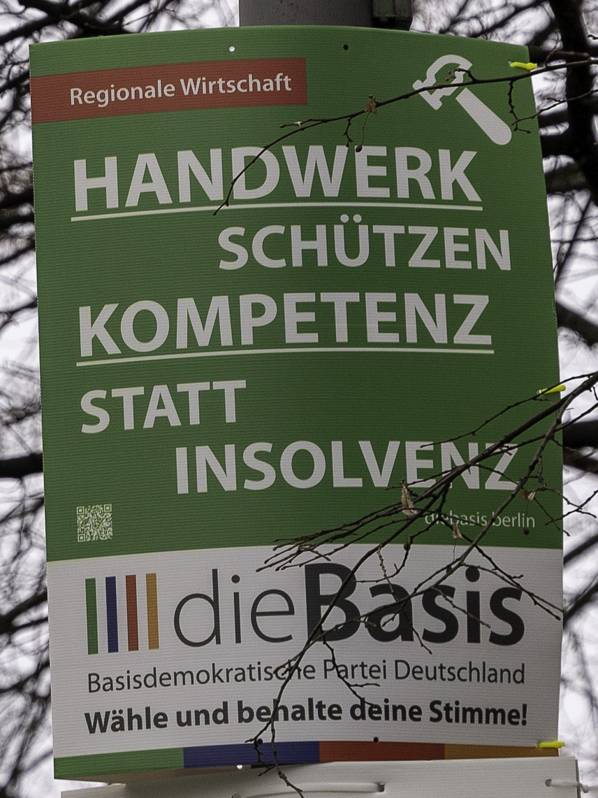 Themenplakat Handwerk schützen. Kompetenz statt Insolvenz.