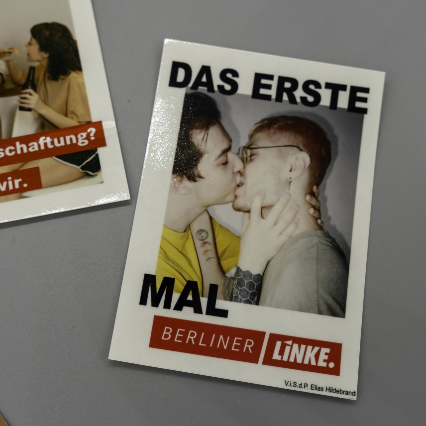 Aufkleber Berliner Linke / Bündnis Junge Linke (Aufkleber)