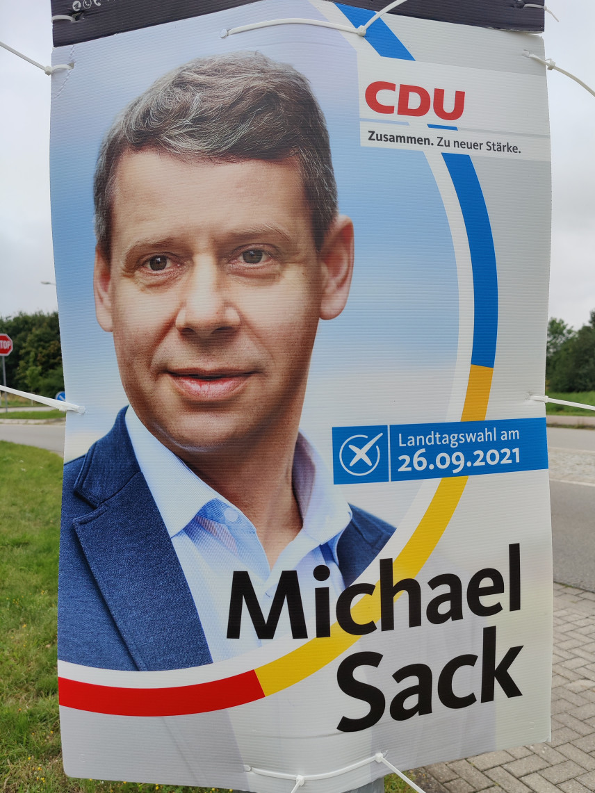 Kandidierendenplakat Michael Sack