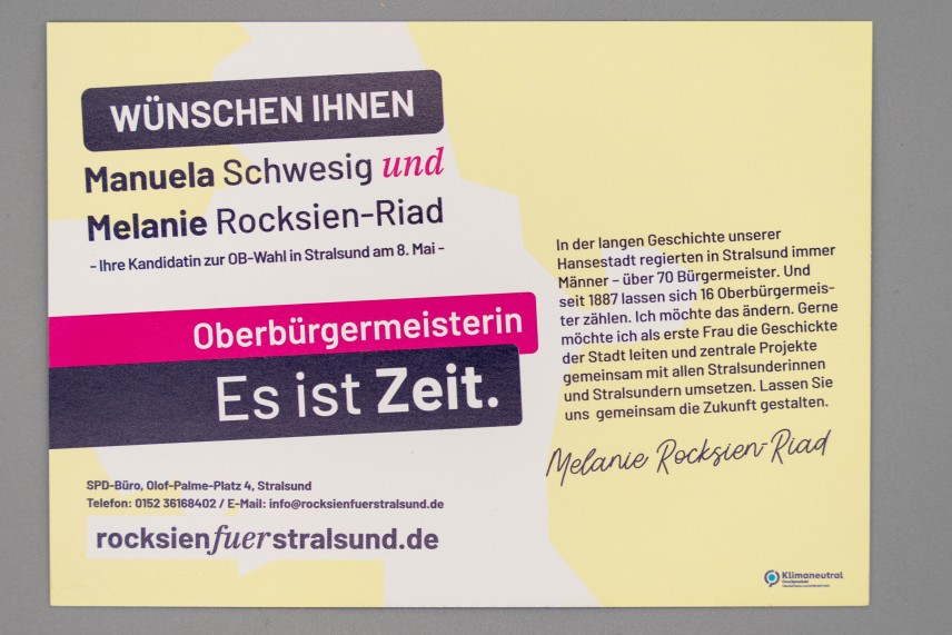 Flyer Alles Gute zum internationalen Frauentag