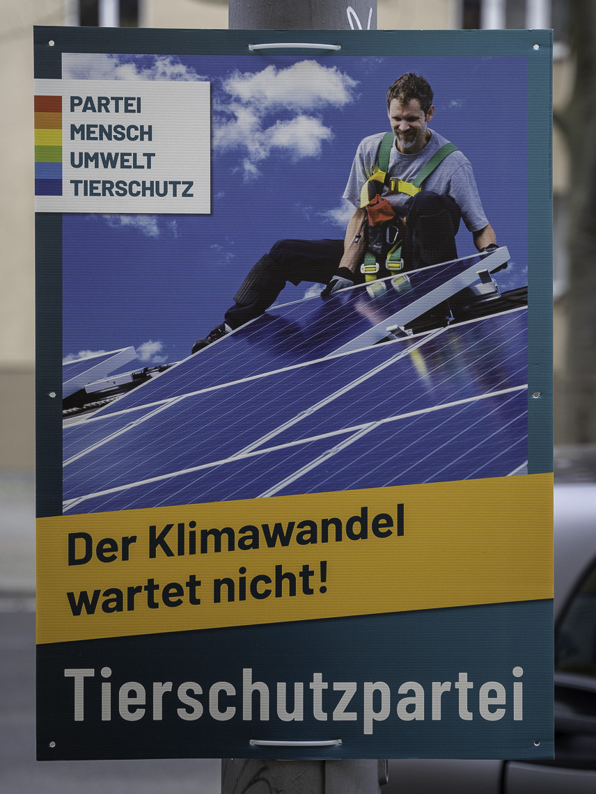 Themenplakat Der Klimawandel wartet nicht!