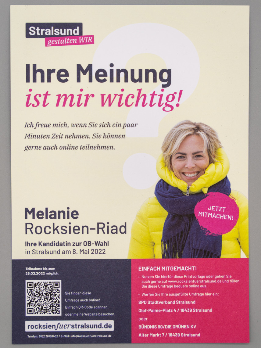 Flyer Stralsund gestalten wir.