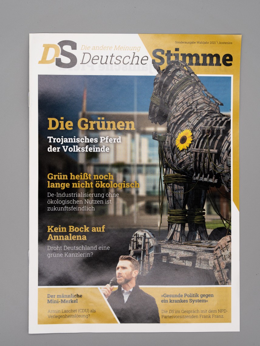 Zeitung / Magazin Deutsche Stimme Sonderausgabe Wahljahr 2021