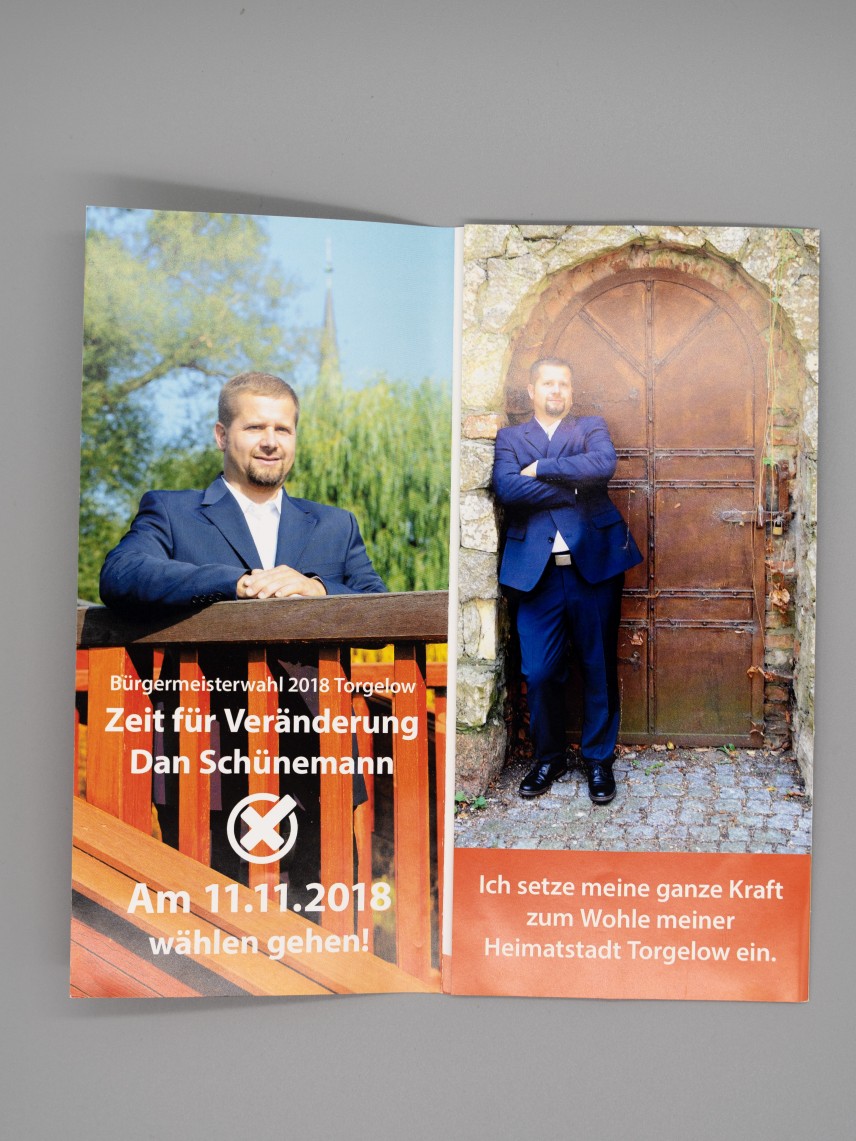 Flyer Zeit für Veränderung. Dan Schünemann.