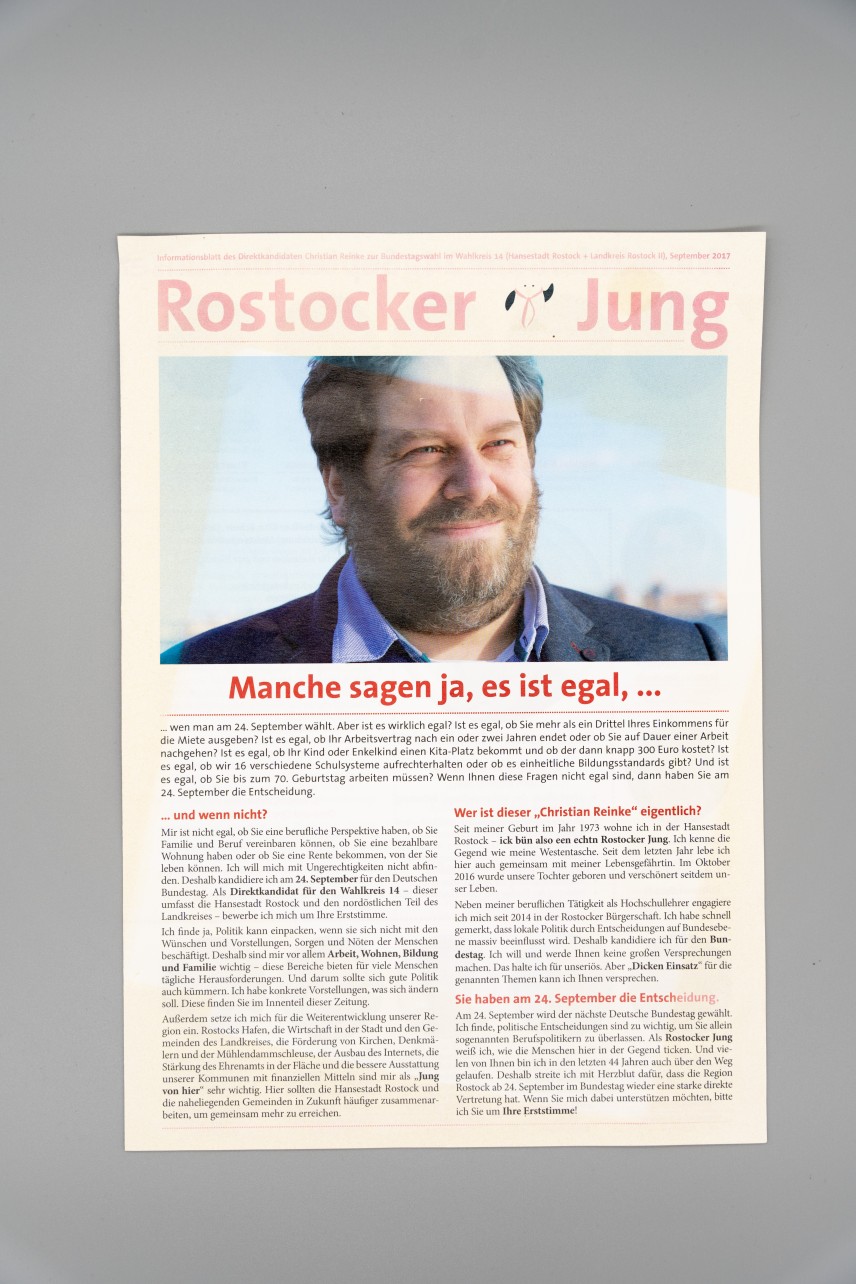 Zeitung / Magazin Rostocker Jung