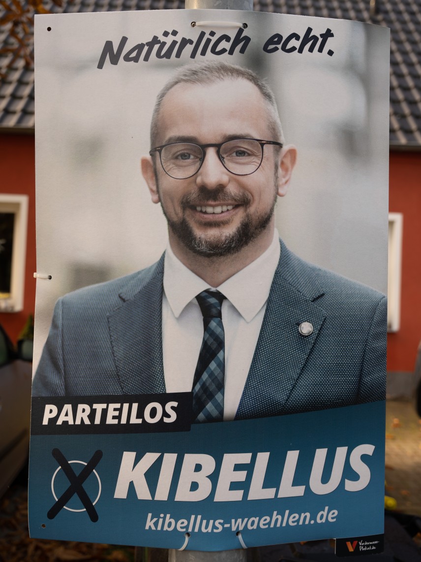 Kandidierendenplakat Natürlich echt.