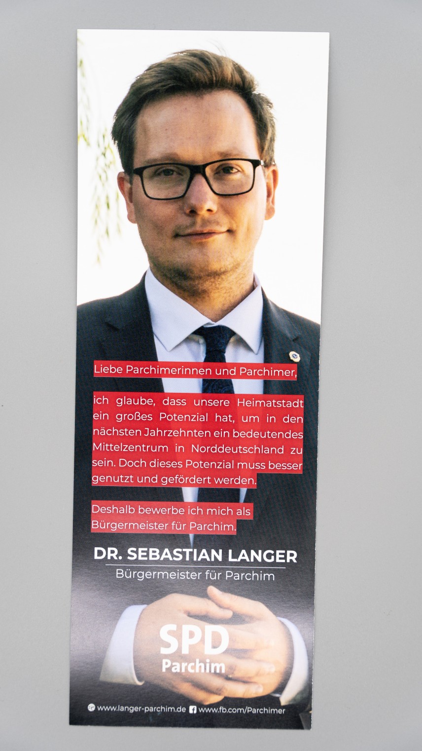 Flyer Vorstellung Dr. Sebastian Langer