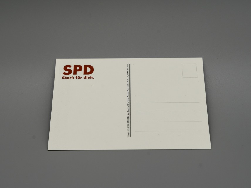 Postkarte Bovi Power für Bremen