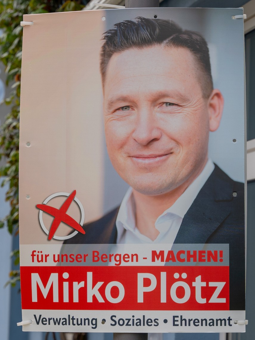 Kandidierendenplakat für unser Bergen - MACHEN!