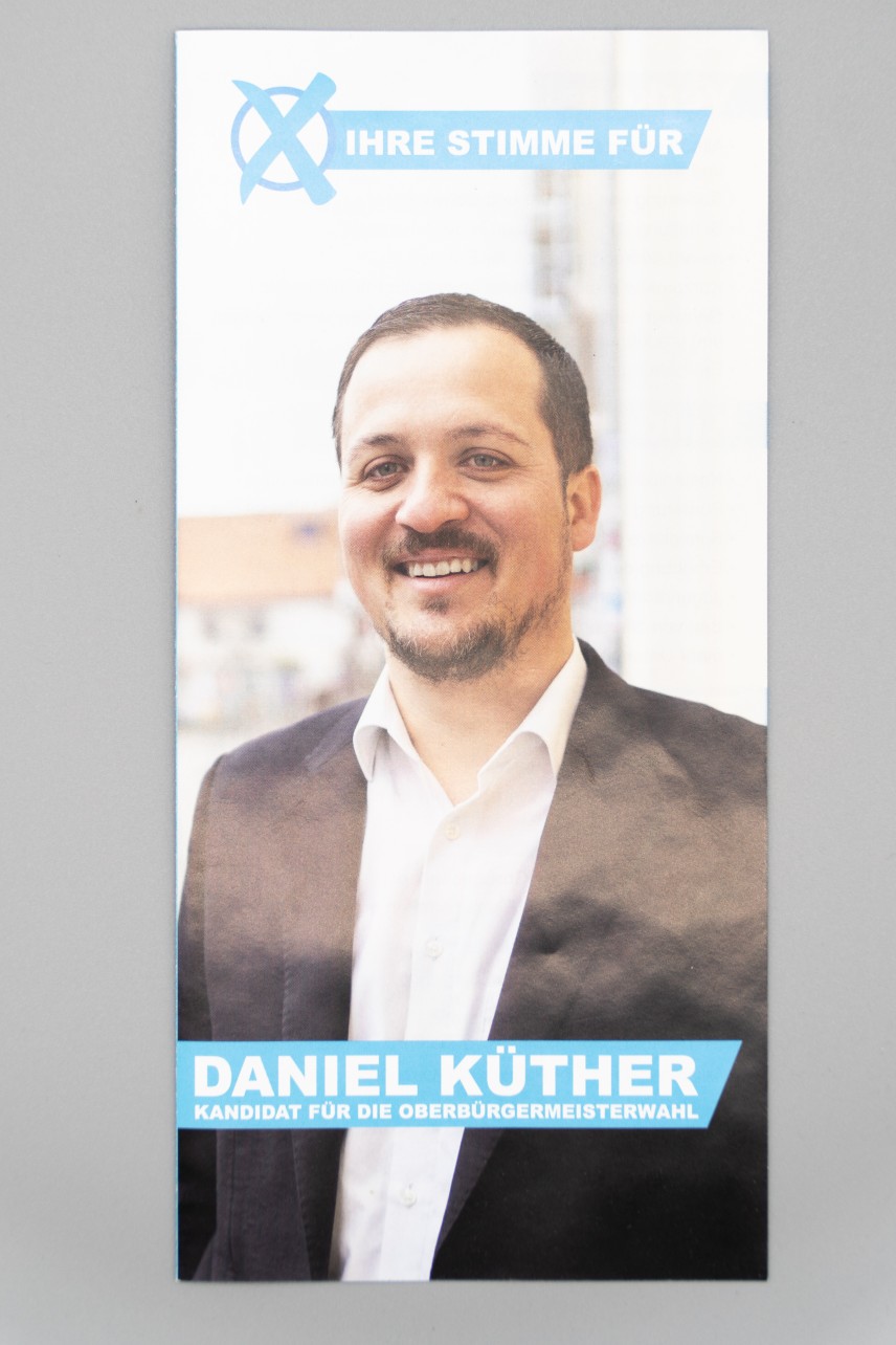 Flyer Kandidatenflyer Daniel Küther