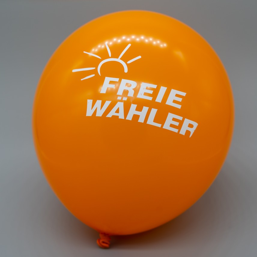 Give Away Luftballon: Frei Wähler