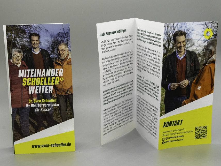 Flyer Miteinander Schoeller weiter