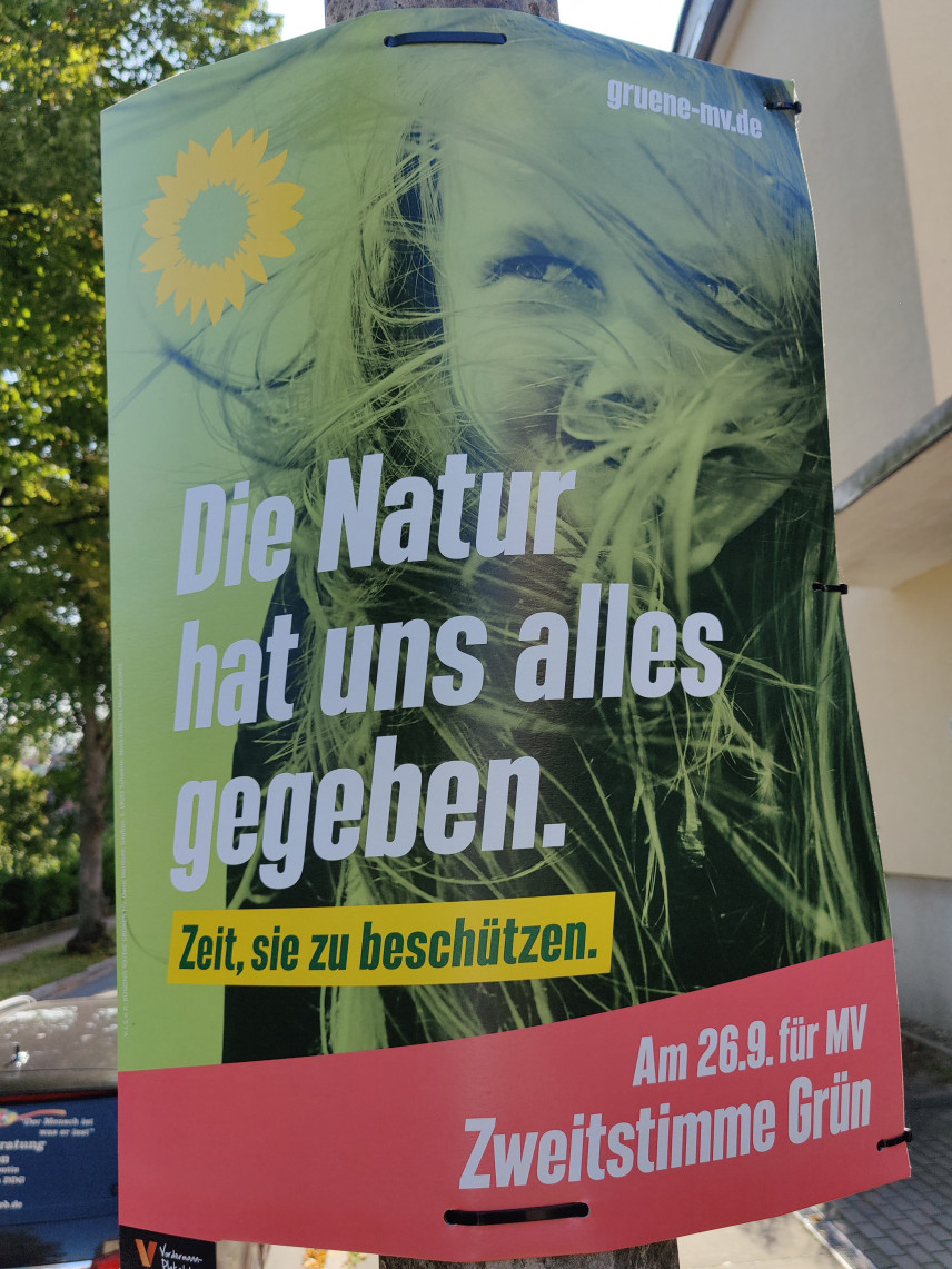 Themenplakat Die Natur hat uns alles gegeben.