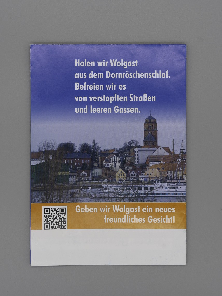 Flyer Einwohner zuerst!