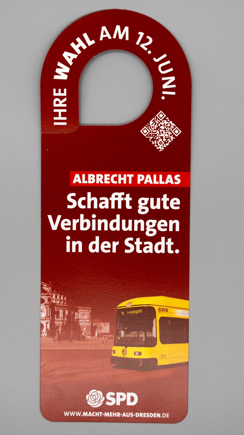 Türanhänger Albecht Pallas: Schafft gute Verbindungen in der Stadt.