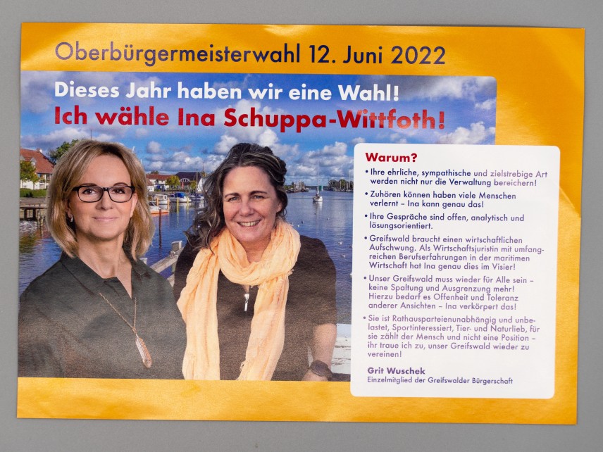 Flyer Dieses Jahr haben wir eine Wahl!