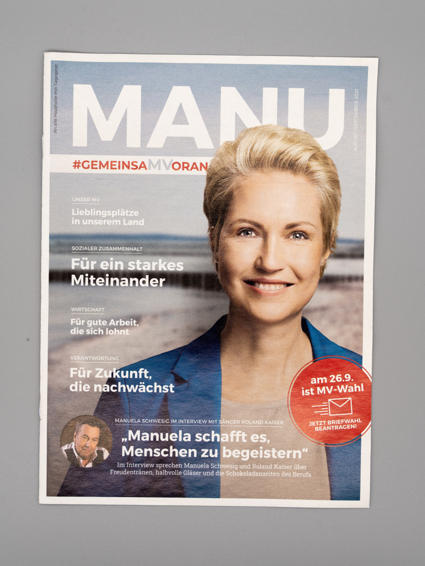 Zeitung / Magazin Manu Magazin