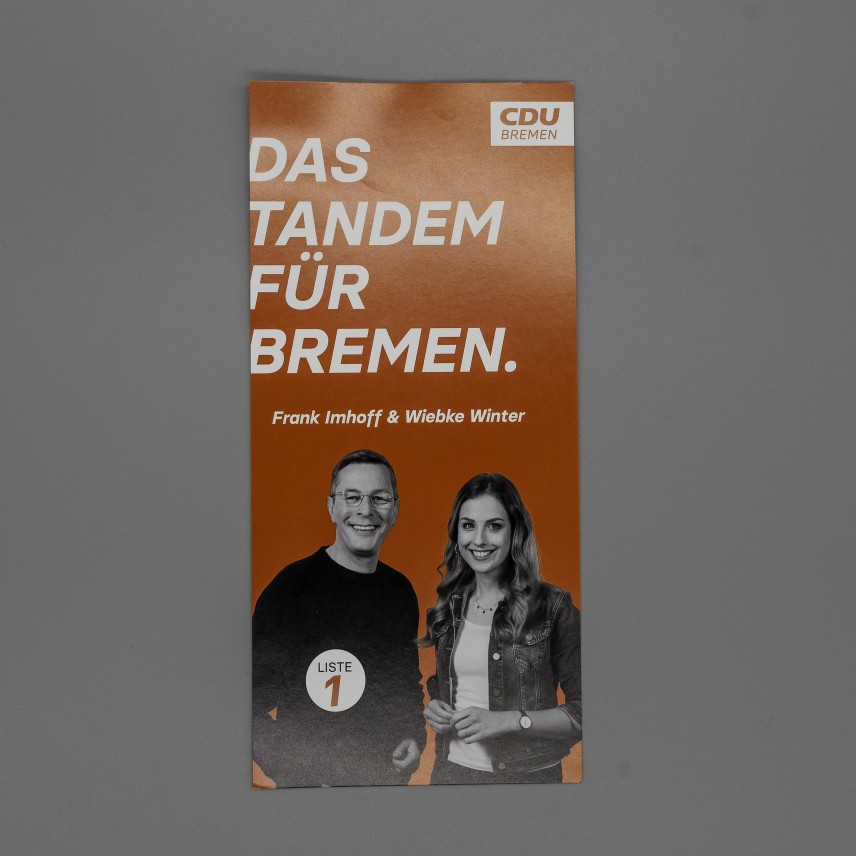 Flyer Das Tandem für Bremen.