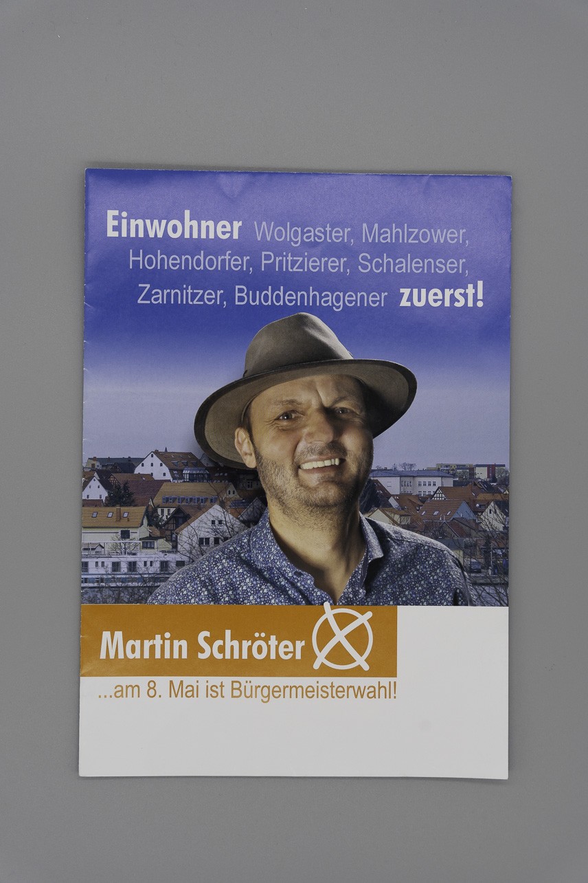 Flyer Einwohner zuerst!