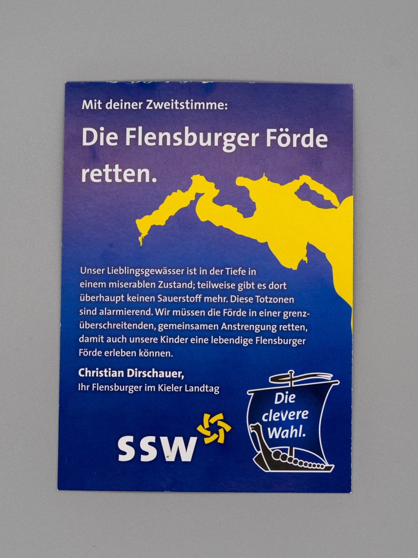 Flyer Die Flensburger Förde retten.