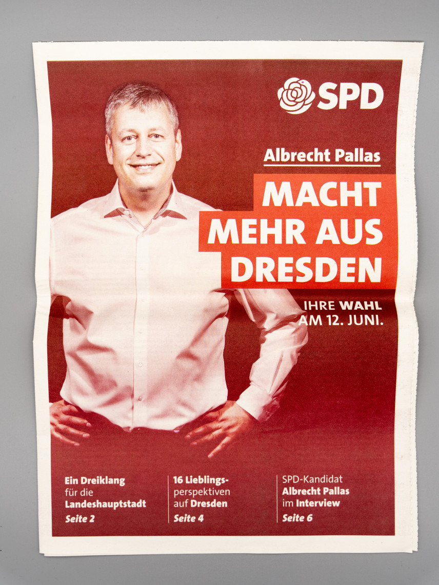 Zeitung / Magazin Albrecht Pallas: Macht mehr aus Dresden.