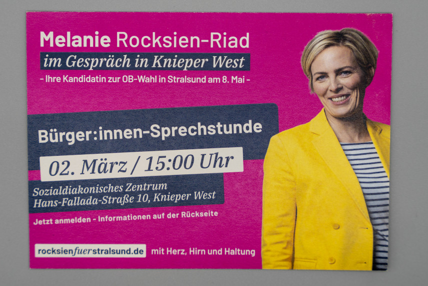 Flyer Einladung Bürgerinnen-Sprechstunde