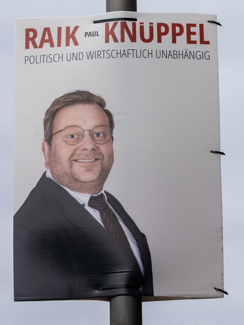 Kandidierendenplakat Politisch und wirtschaftlich unabhängig. #2