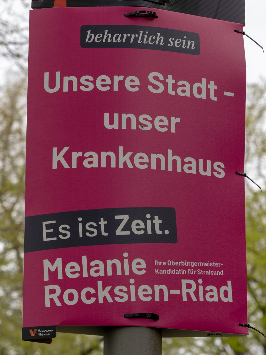 Themenplakat Unsere Stadt - unser Krankenhaus.