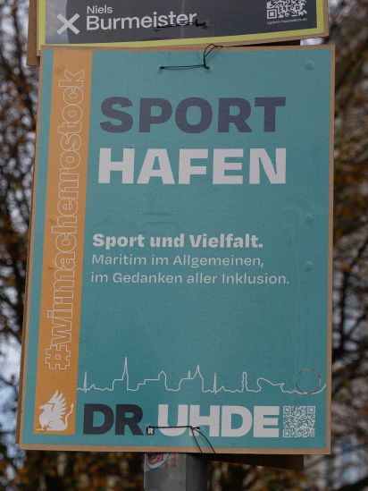 Themenplakat Sporthafen - Sport und Vielfalt.