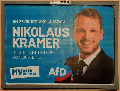 Großaufsteller Am 26.09. ist Nikolaustag!