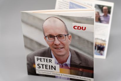 Flyer Für Gehlsdorf, Dierkow & Toitenwinkel in den Bundestag.