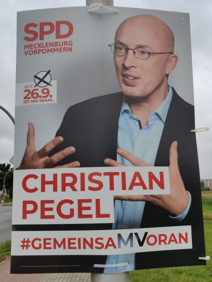 Kandidierendenplakat Christian Pegel