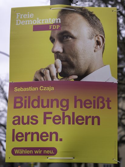 Themenplakat Bildung heißt aus Fehlern lernen.