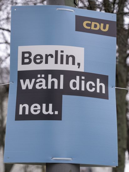 Themenplakat Berlin, wähl dich neu.