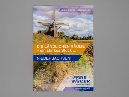 Broschüre Die ländlichen Räume - ein starkes Stück... Niedersachsen!