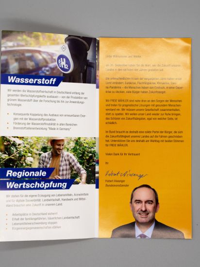 Flyer Ein Deutschland für alle.