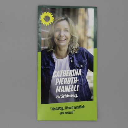 Flyer Für Schöneberg. Vielfältig, klimafreundlich und sozial!