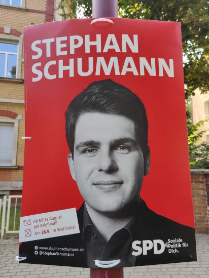 Kandidierendenplakat Stephan Schumann