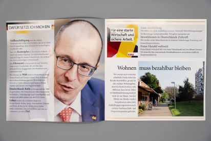 Flyer Für Gehlsdorf, Dierkow & Toitenwinkel in den Bundestag.