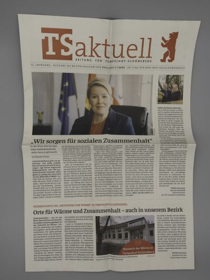 Zeitung / Magazin ts aktuell. 12. Jahrgang Ausgabe 38