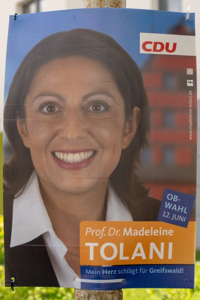 Kandidierendenplakat Mein Herz schlägt für Greifswald