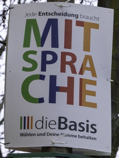 Themenplakat Jede Entscheidung braucht Mitsprache