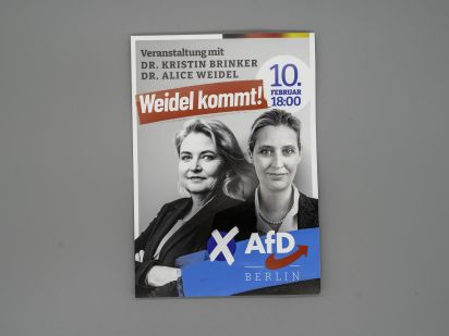 Flyer Weidel kommt! 10. Februar 18:00