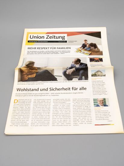 Zeitung / Magazin CDU Wahlzeitung