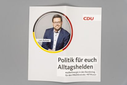 Flyer Politik für euch Alltagshelden