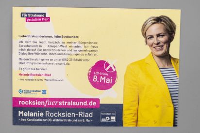 Flyer Einladung Bürgerinnen-Sprechstunde