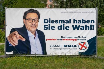 Bauzaun Diesmal haben Sie die Wahl!