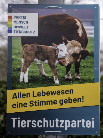 Themenplakat Allen Lebewesen eine Stimme geben!